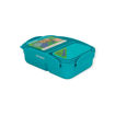 Picture of SMASH 2 COMPARTMENT BENTO LUNCHBOX 1.6L TEAL